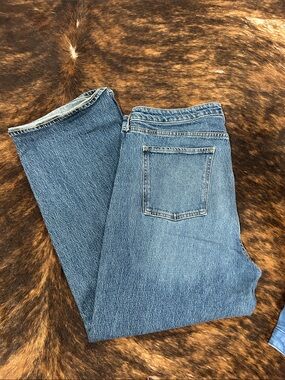 Old Navy Women's Light Blue Wide Leg Jeans